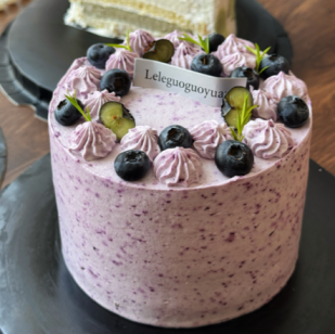 零蔗糖低碳生酮蓝莓蛋糕（提前24小时预定）