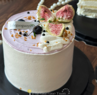 零蔗糖低碳生酮椰香芋泥蛋糕（提前24小时预定）